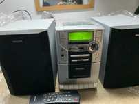 Hi-Fi  Philips Radio Cd Tape