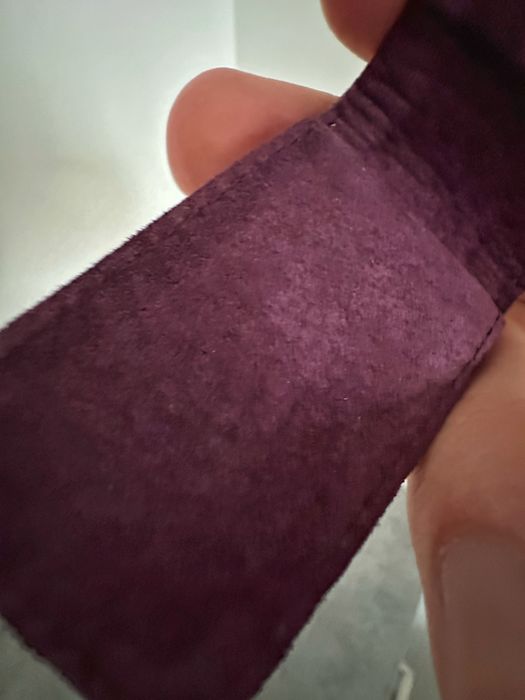 Кліпса зажим затискач для купюр магніт шкіра бордовий коричневий