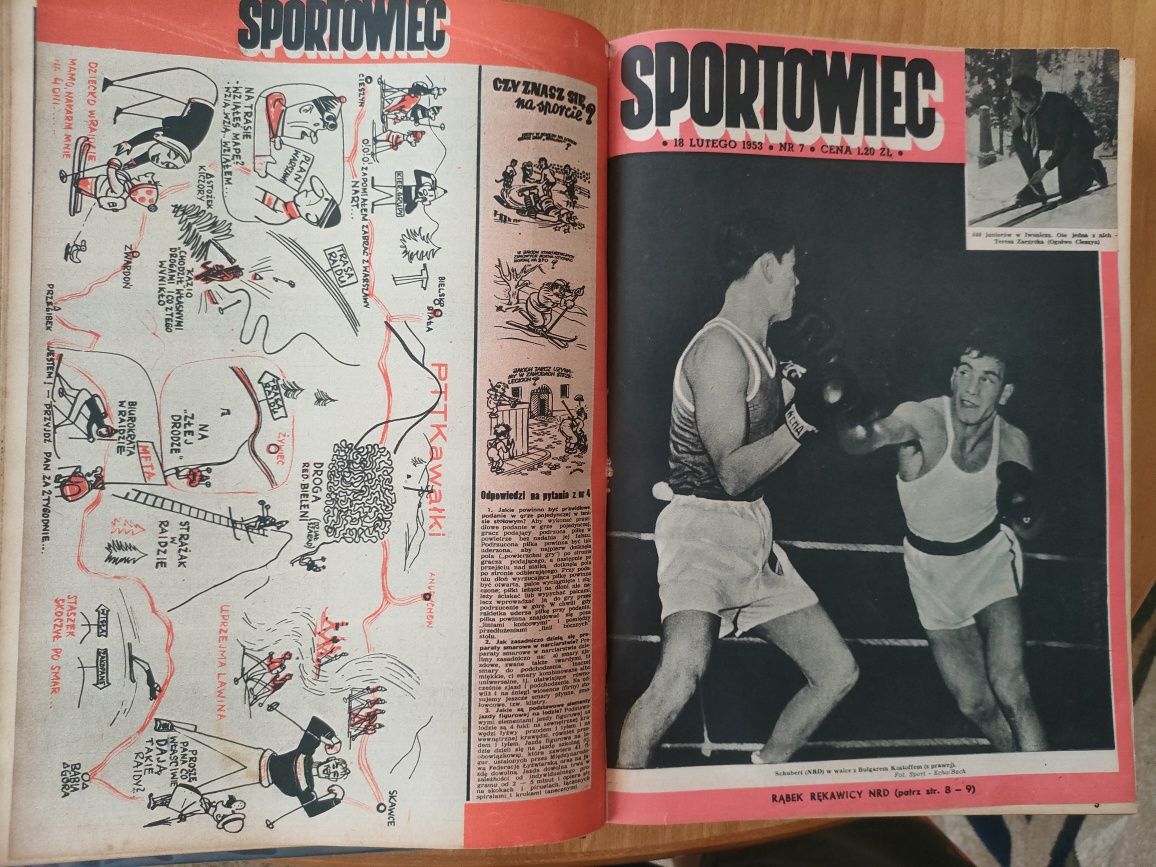 Sportowiec-czasopismo 1953 rok