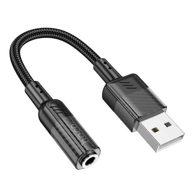 Зовнішня звукова карта HOCO Sound Card USB to 3.5mm