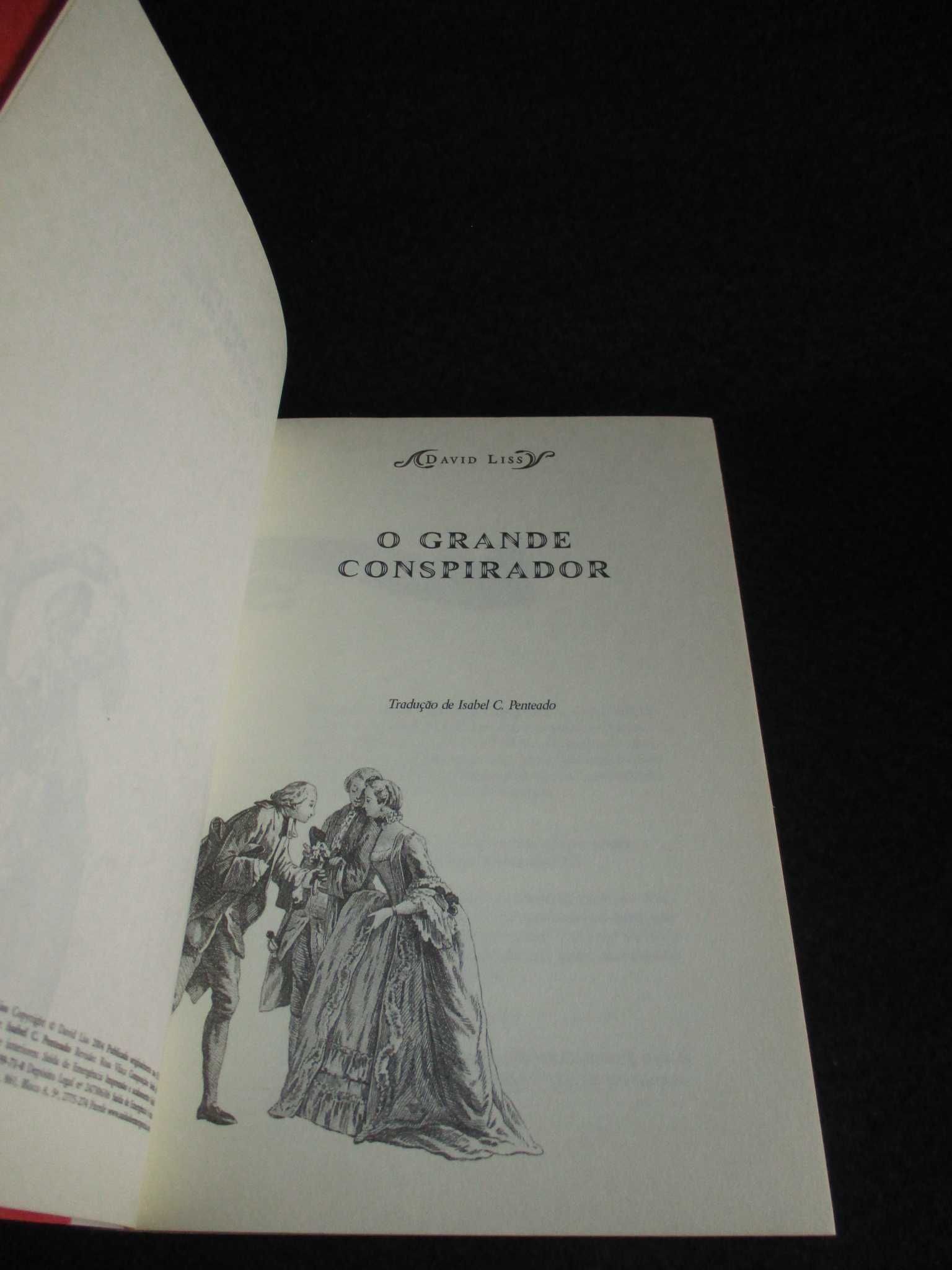 Livro O grande conspirador David Liss Saída de Emergência