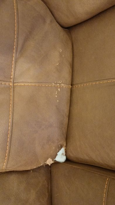 Sofá relaxamento 3 lugares 2 Chaise longue reclináveis