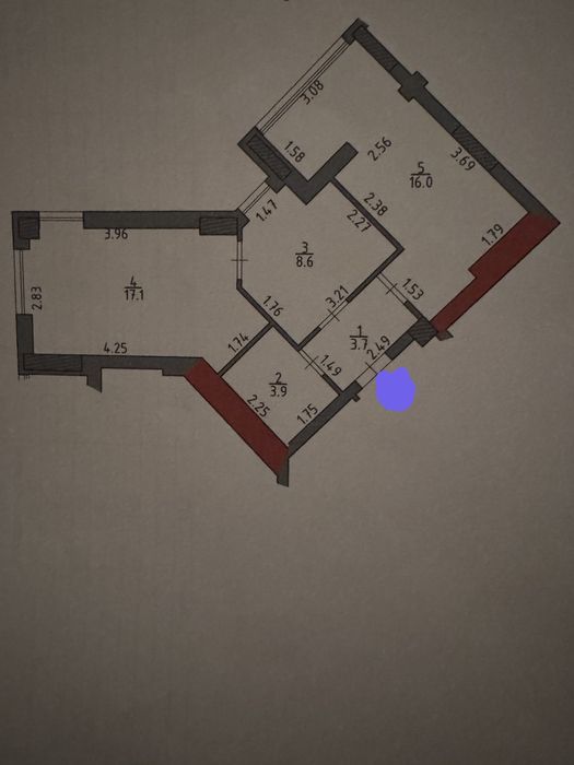 ПРОДАЖ! Кyiv Sky! 2 кімн.квартира, 6 поверх.