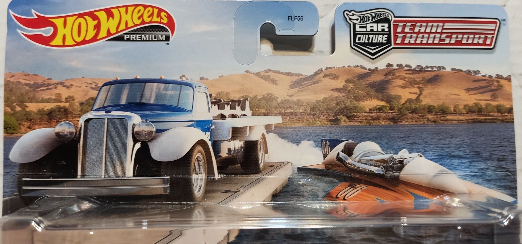 Hot Wheels Premium Team Transport Hydroplane  Speed Waze