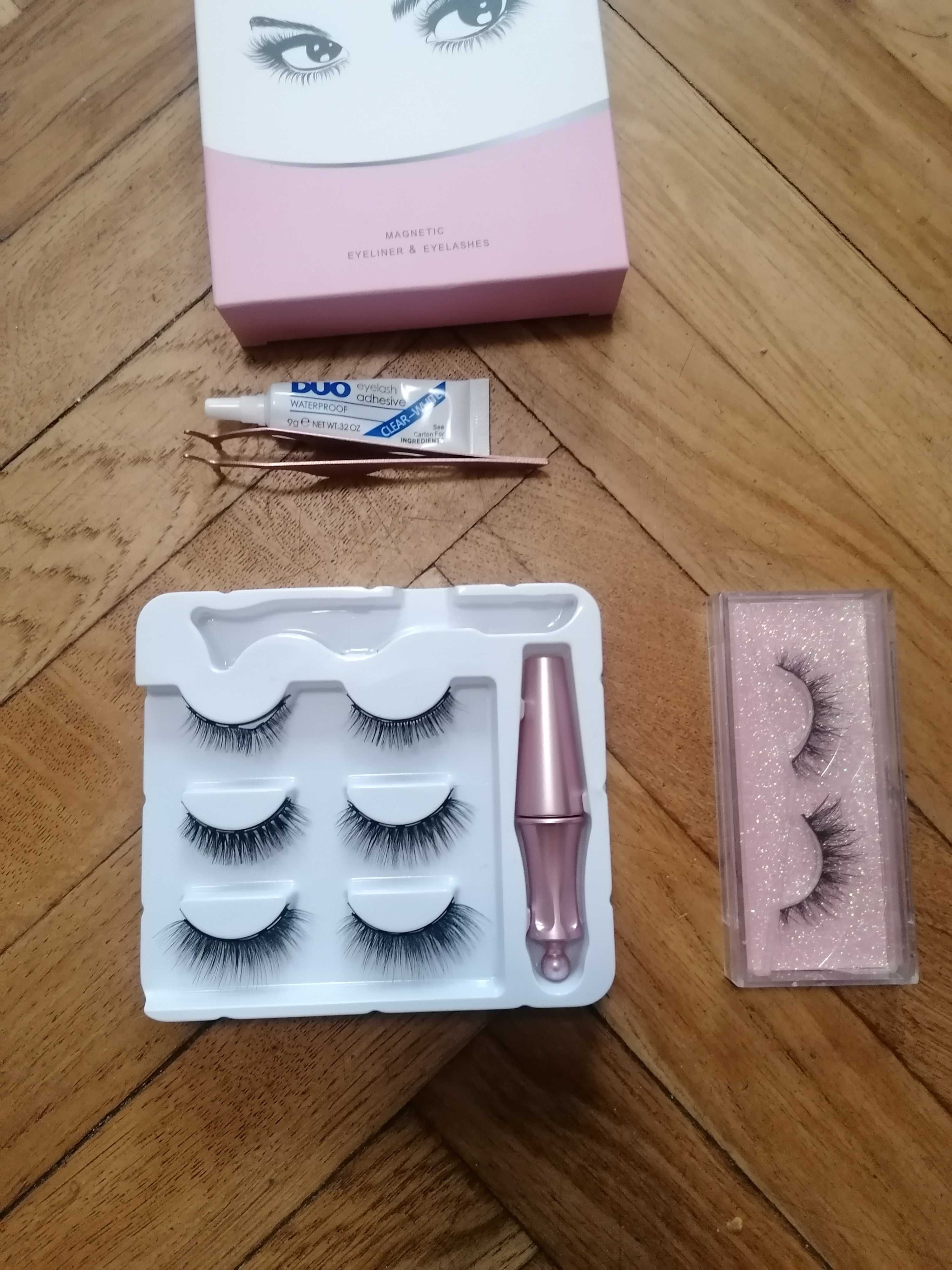 Rzęsy magnetyczne + eyeliner D 134