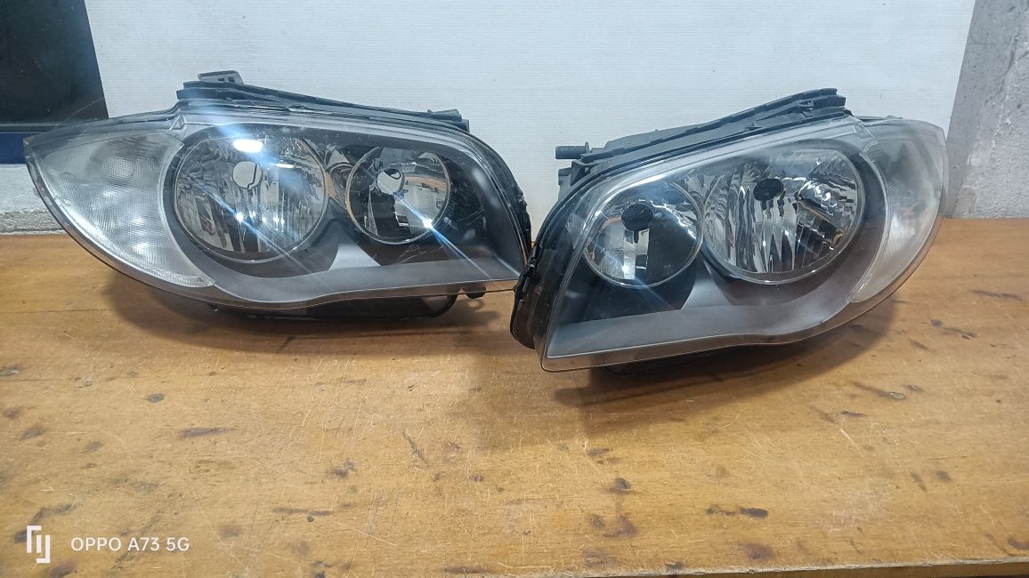 Farol BMW e81 e87 ótica original 2008