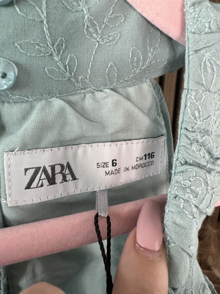 Nowa bluzeczka bez rękawków zara 116
