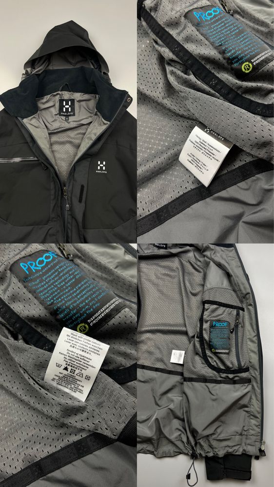 Куртка Haglofs Arcteryx The North Face Patagonia Gore Tex