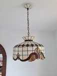 Lampa wiszaca witrazowa