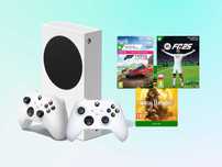 Wynajem Xbox Series S + 2 pady + FIFA, Mortal Kombat – wysyłka