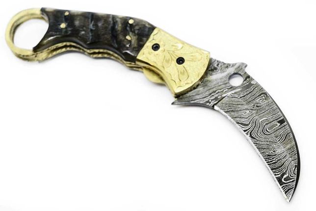Diamond nóż scyzoryk damast damasceńskiej 243