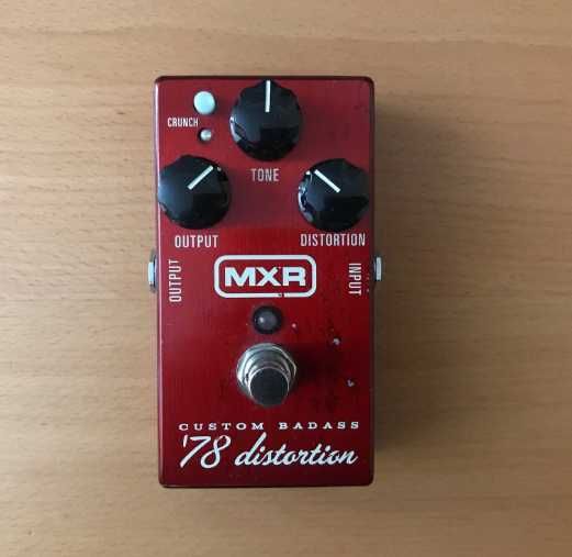 Pedal Distorção MXR M78 Custom Badass Distortion