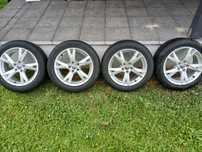 Alufelgi Audi a4 17 opony koła 5x112 225/50/17