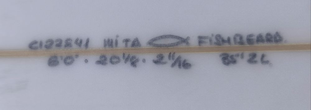 Prancha surf 6'0 channel islands al merick twin fin + Fins