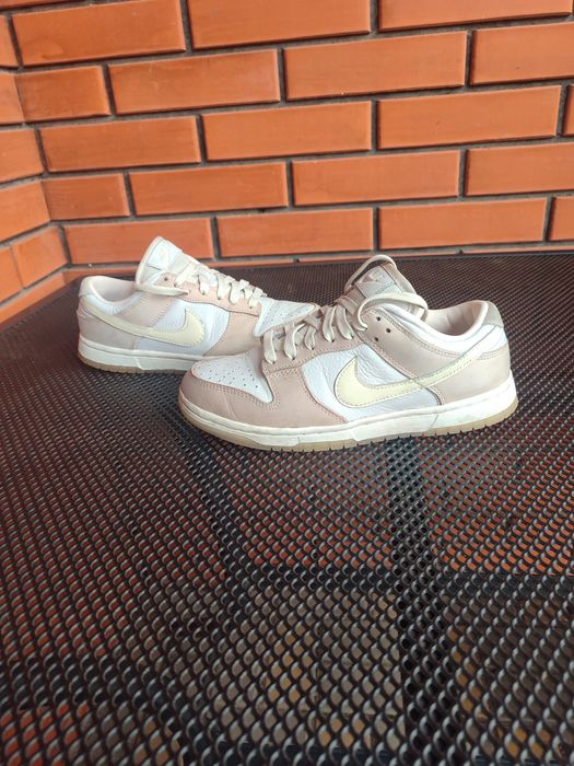 Кожанные кроссовки Nike Dunk Low 37,5 размер (оригинал 2024 год)
