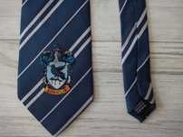 Krawat Harry Potter, herb Ravenclaw, 100% silk
