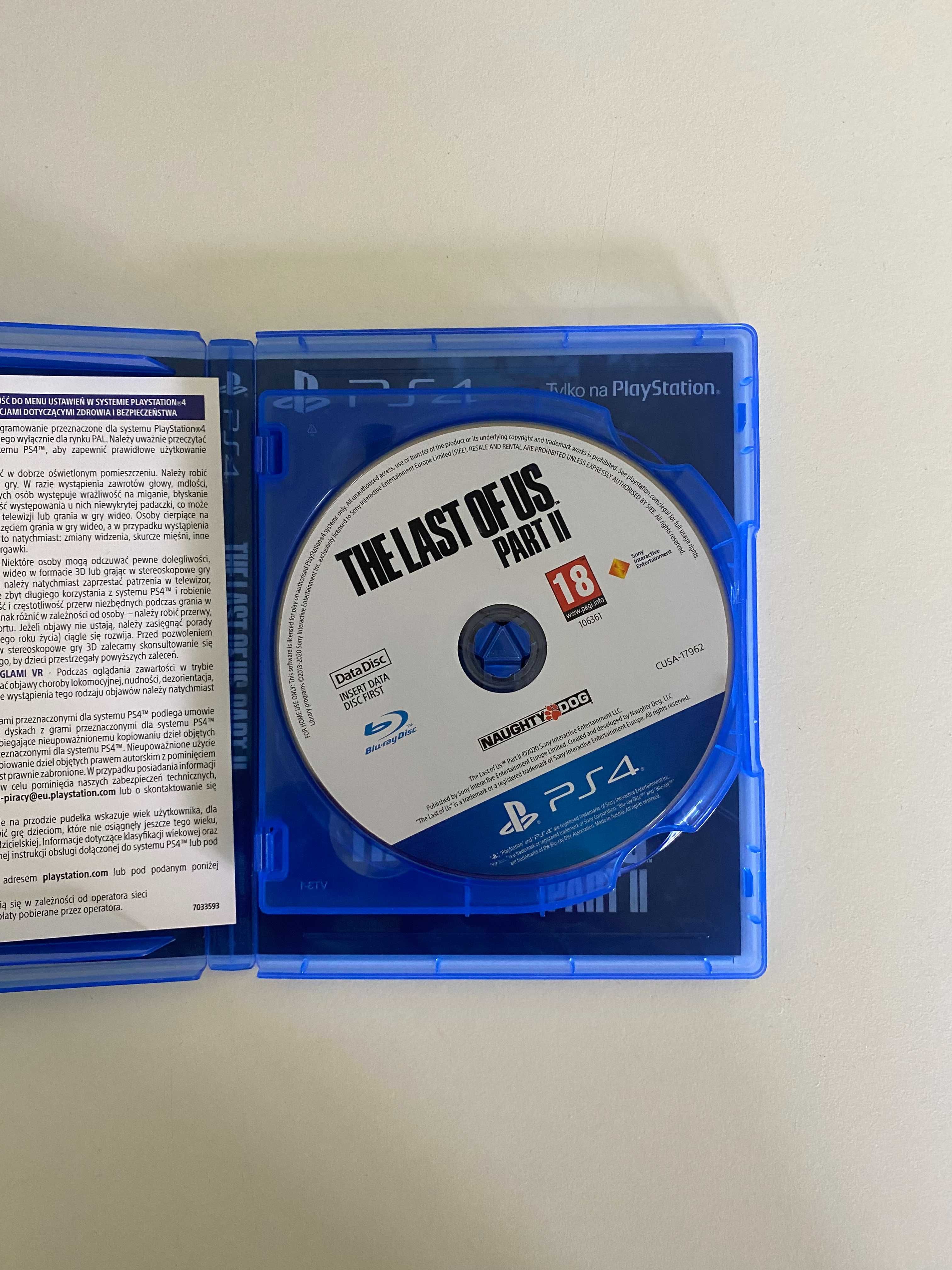 Gra na PS4 - The Last Of Us Part 2 (dwie płyty)