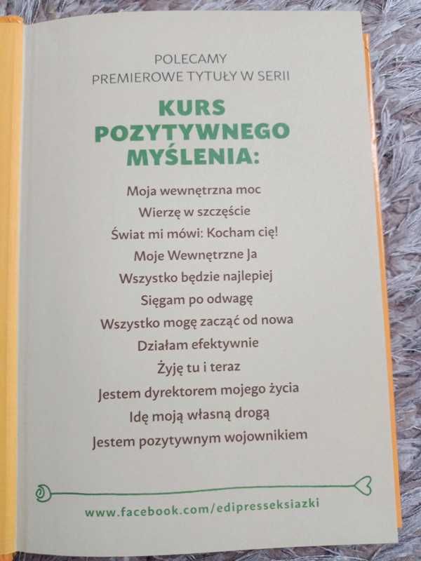 Książka Beata Pawlikowska kurs pozytywnego myślenia