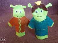 SHREK em dedoches