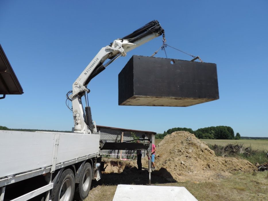 Zbiornik na szambo OLEŚNICA deszczówkę 6m3 szamba betonowe MOJA WODA