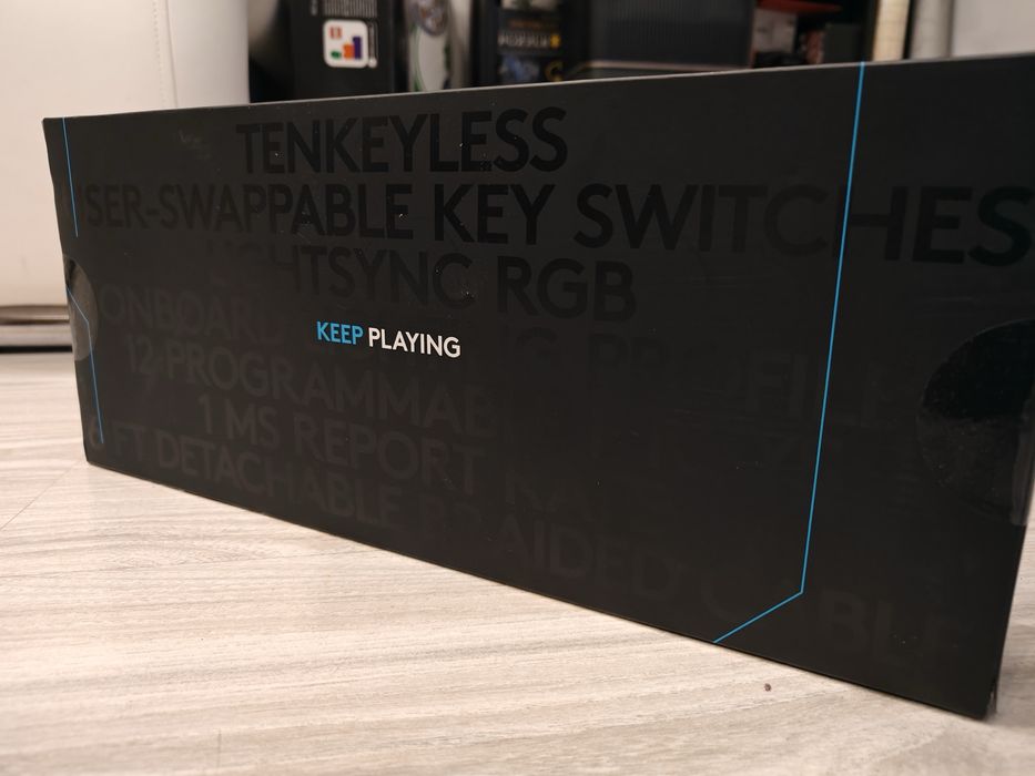 Klawiatura Logitech G Pro X Shroud Edition – GX Red Linear NOWA!