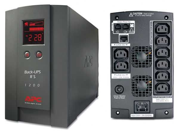 UPS APC Back-UPS RS 1200