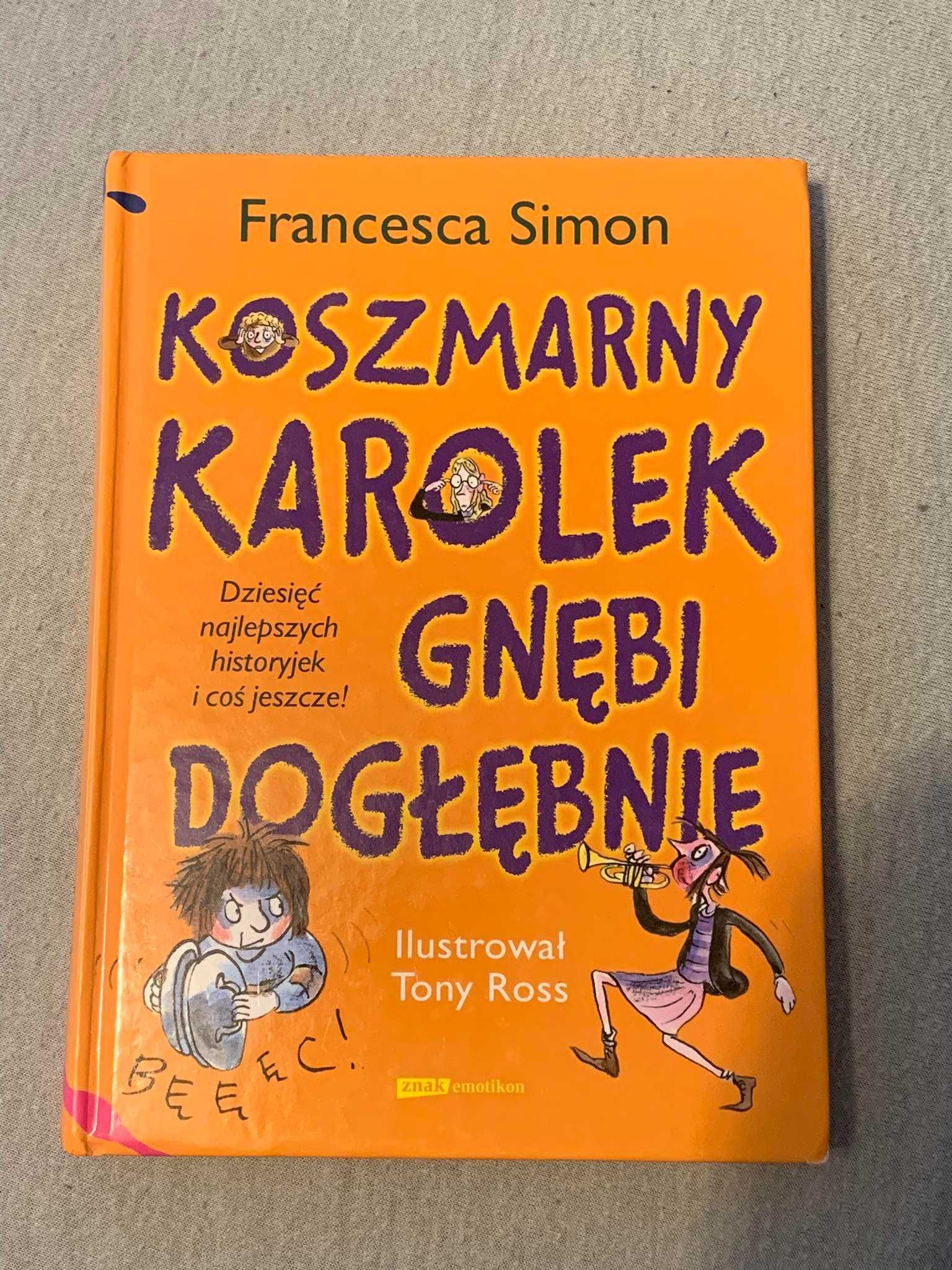 Książka Koszmarny Karolek Gnębi Dogłębnie