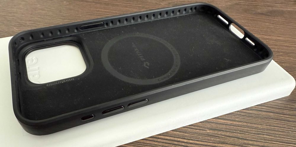 Чохол PITAKA MagEZ Case Pro 4 for iPhone 15 Pro Max (Black/Grey TWILL)
