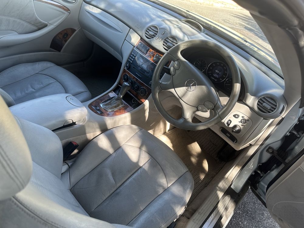 Clk w209 cabrio bancos interior forras banco condutor pele climatronic quadrante seletor automático