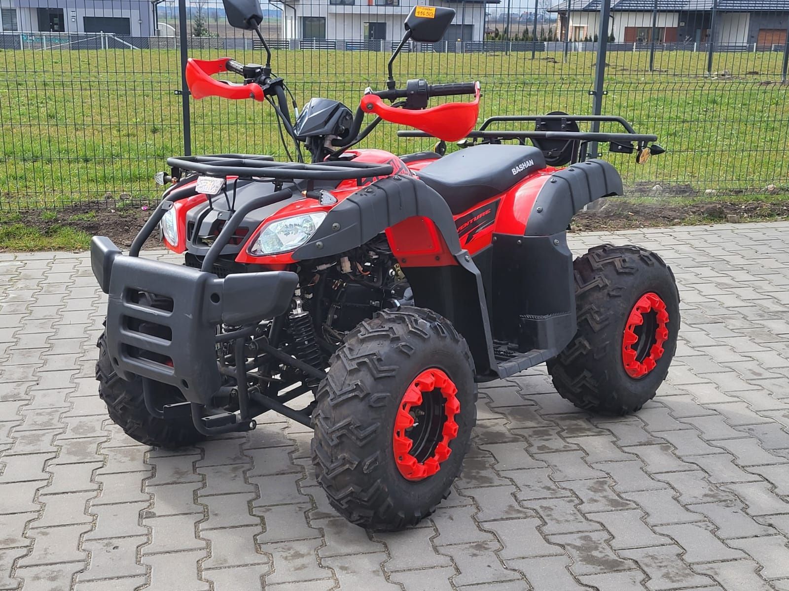 Quad Bashan 200 , homologacja 2 osobowa