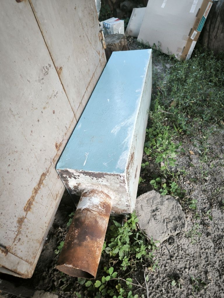 Продам котёл твердотопливный + бак