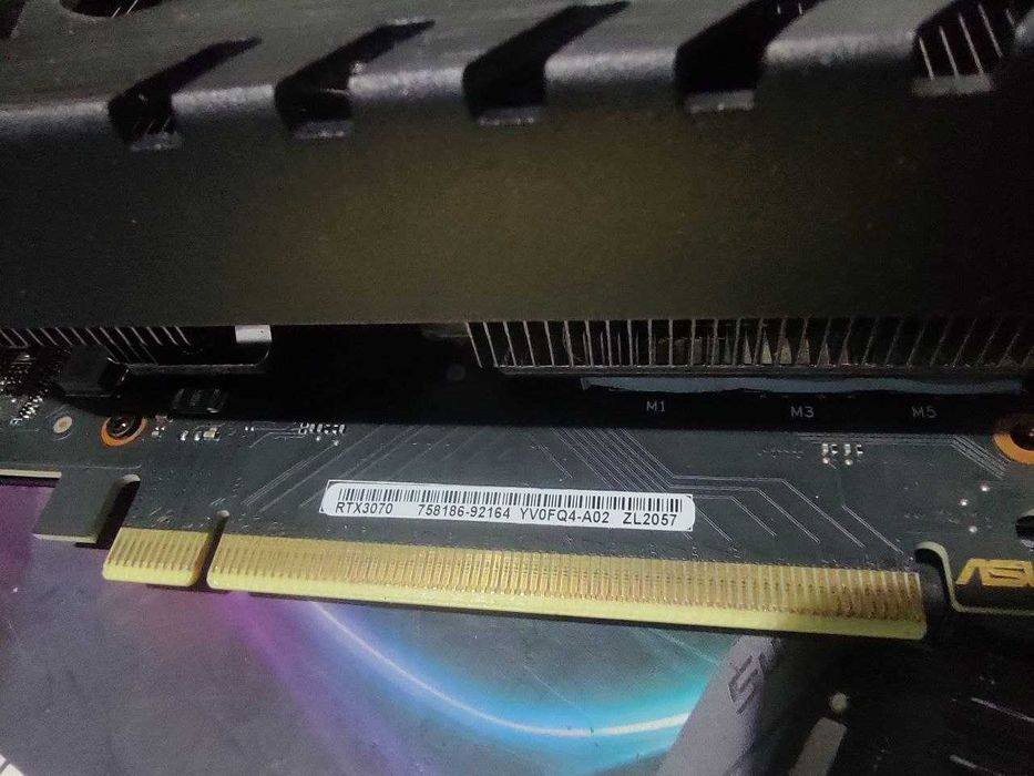 Видеокарта RTX 3070 артефакты