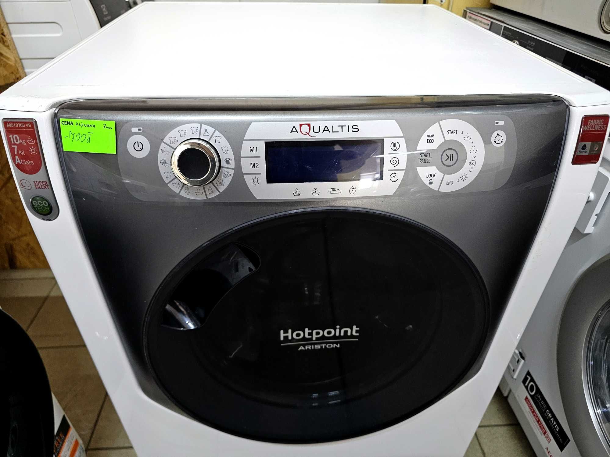 Pralko-suszarka Hotpoint AQD 1070D49EU/B | 10/8kg | 1400 obr. | gw3mce