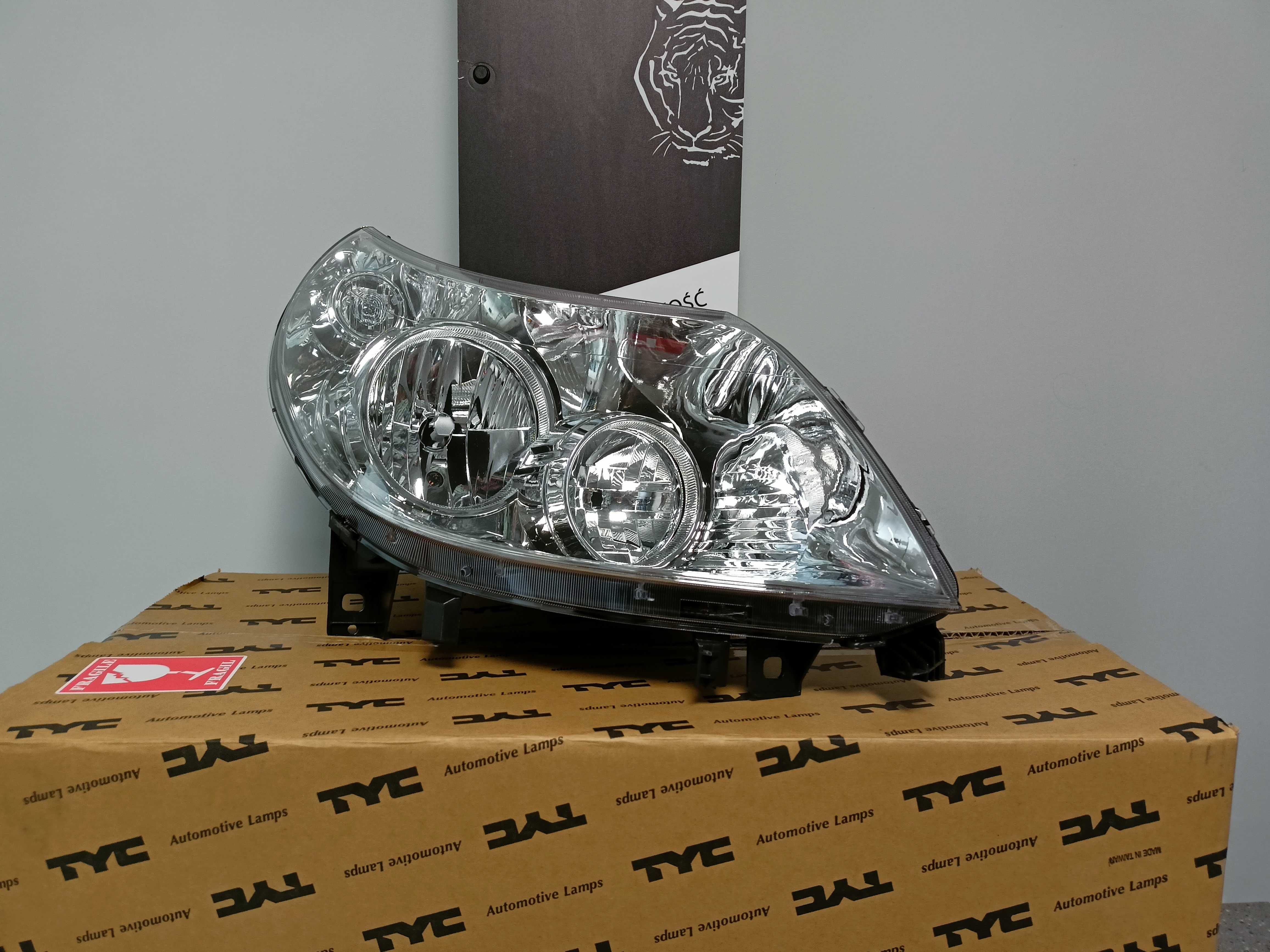 Fiat Ducato,Boxer,Jumper 10-14 Lampa/Reflektor prawy kpl. h7 GRATIS