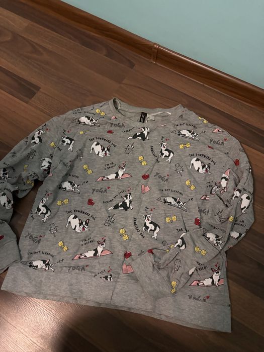 Кофта двохнитка сіра розмір s