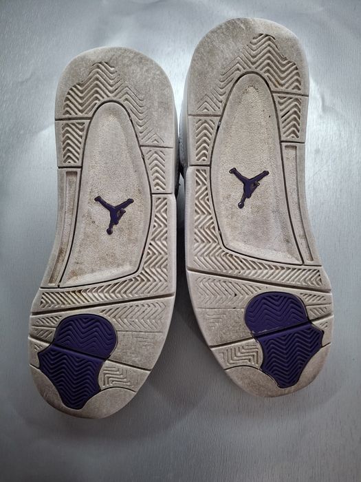 Кроссовки Nike Air Jordan 4 Retro "Purple Metallic