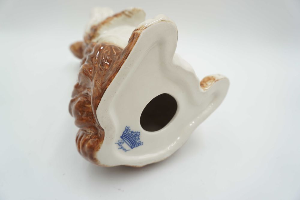 PIĘKNA porcelanowa figurka królik- zając