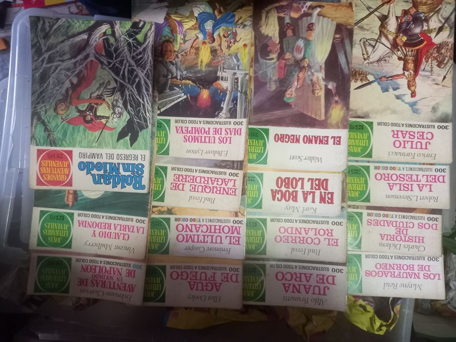 Revistas bd , a cores, contos classiicos ,em espanhol