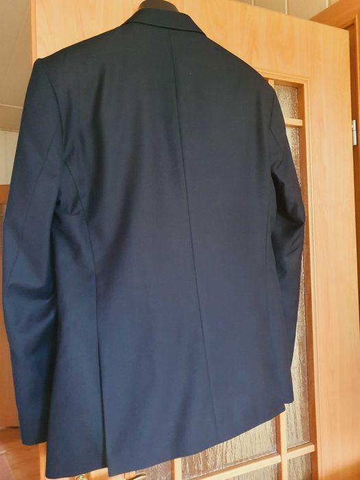 Garnitur granatowy Recman + pokrowiec