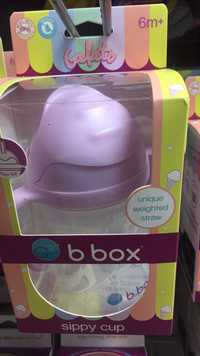 b.box  gelato  fioletowy jasny nowy ze słomką i  obciążnikiem