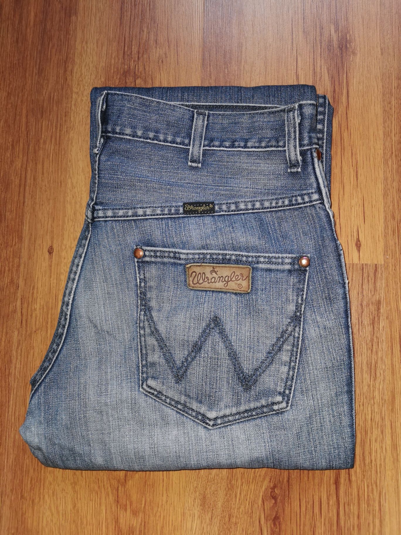 WRANGLER Alaska W36 L34 spodnie jeansowe jeansy made in Polska