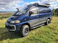 Mitsubishi Space Gear DELICA przedłużona i podwyższona mocno doinwestowana