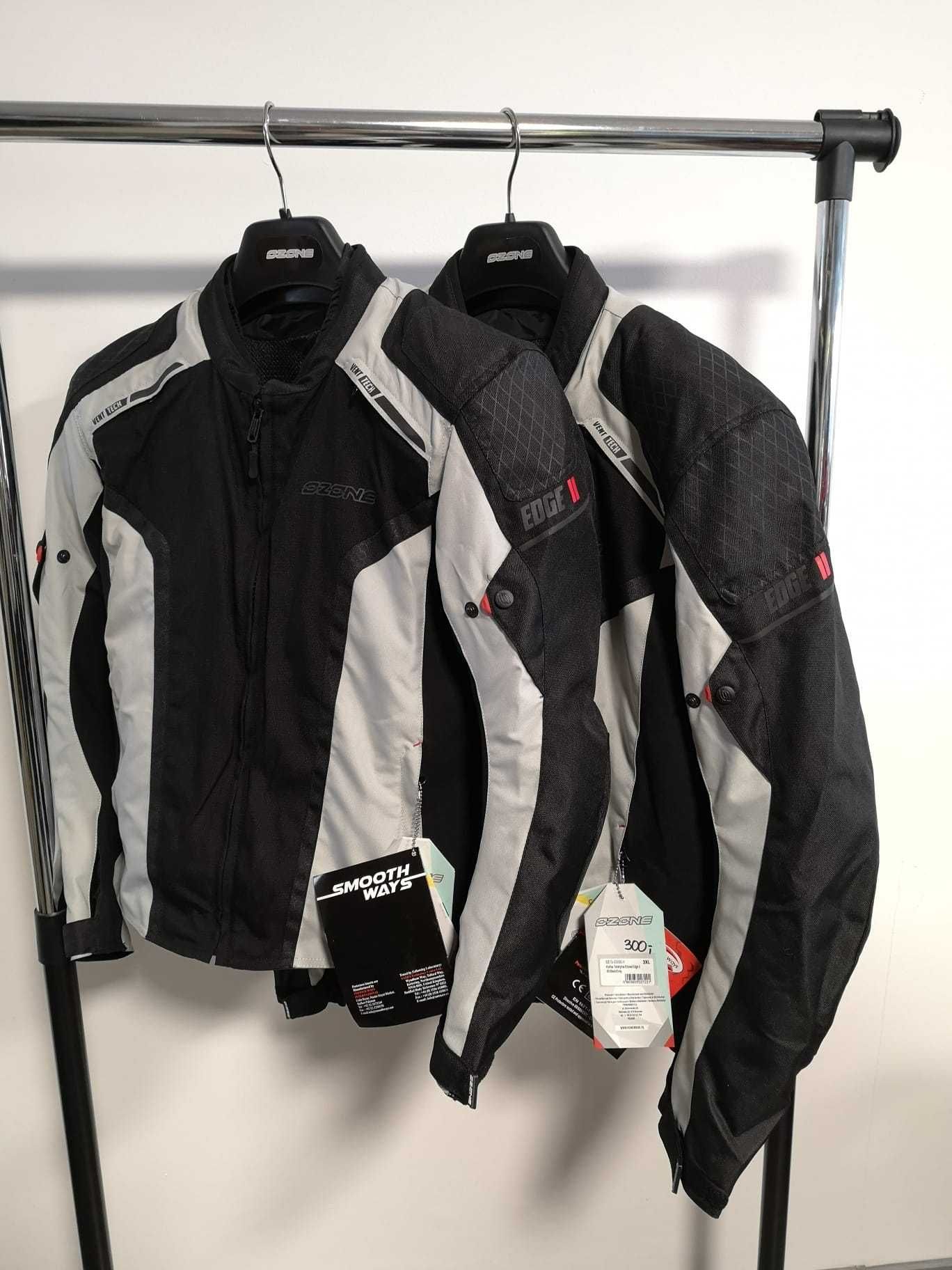 Ozone Edge II kurtka Męska motocyklowa rozm. S  Black/Grey