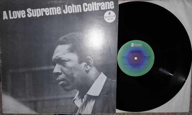 Lp Jazz John Coltrane \ A Love Supreme 1965 пластинка