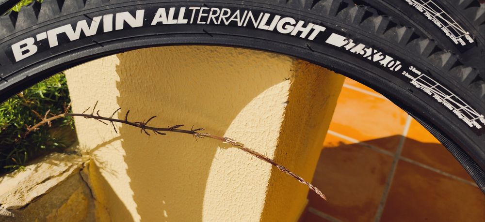 2 Pneus Rockrider - BTT All Terrain 27,5x2,00