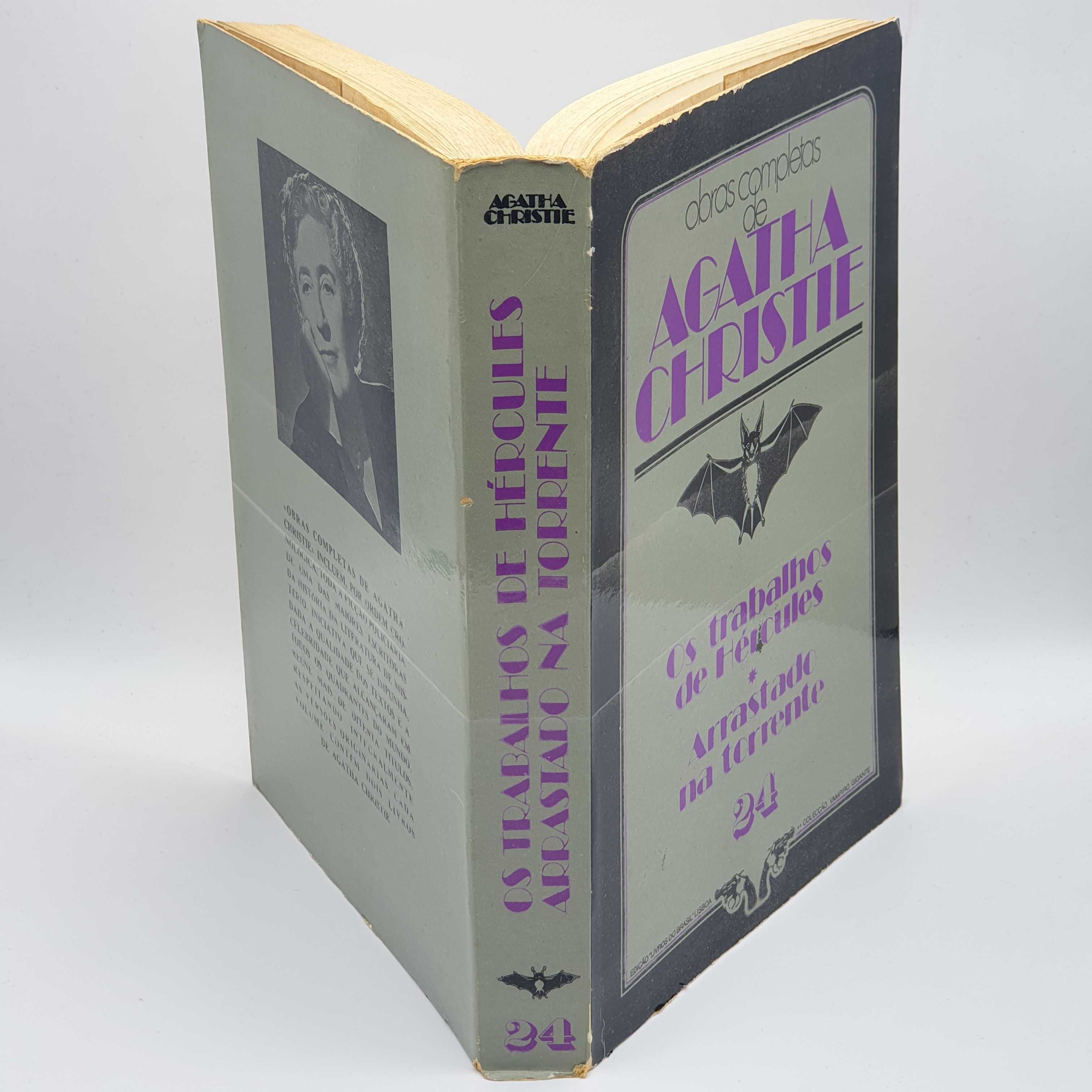 Livro Ref-PAR3 - Agatha Christie - Os Trabalhos de Hercules, Arrastado