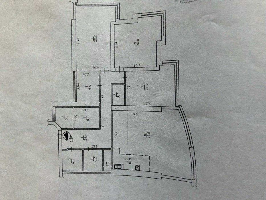Продам 4кімнатну на Кловський узвіз 7 метро Кловська Арсенальна