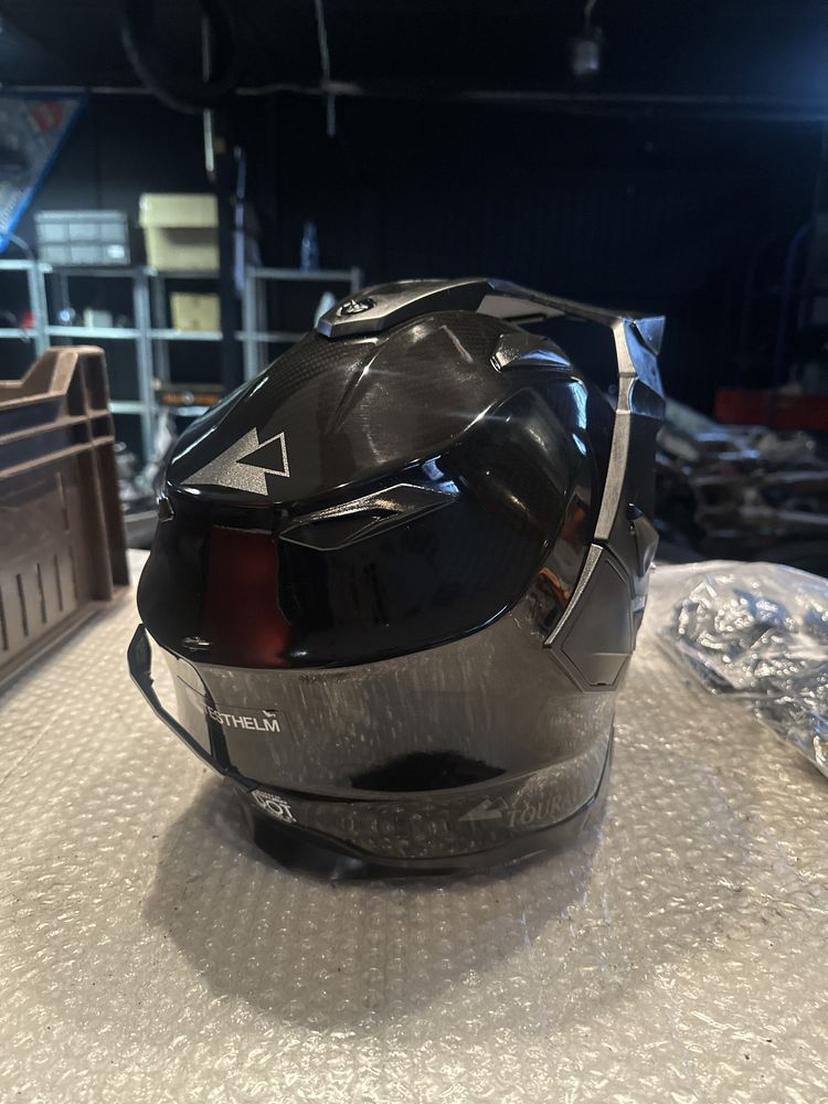 Kask Touratech Carbon M 57-58 BMW Nowy plus akcesoria