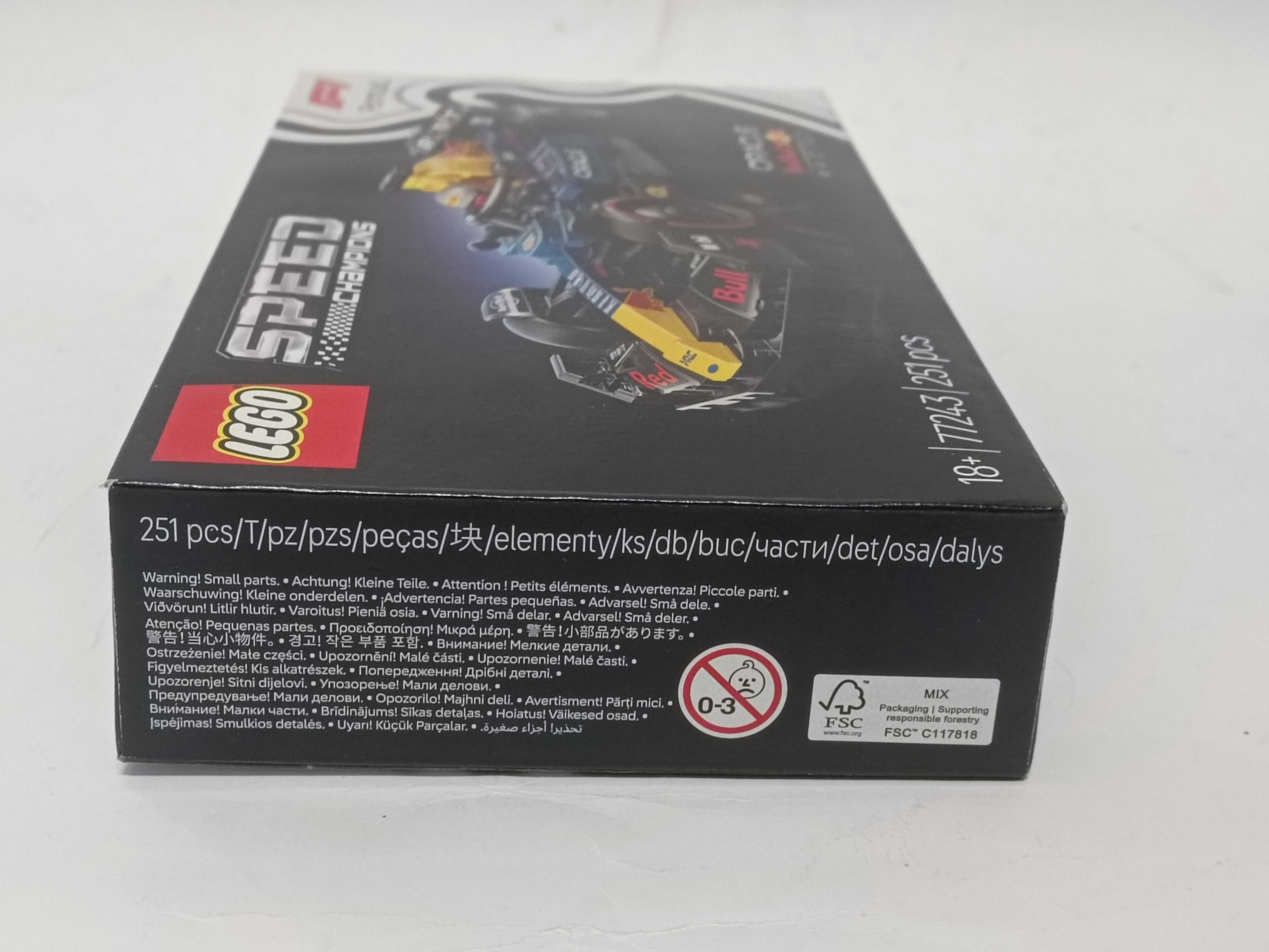Lego 77243 Speed Champions Oracle Red Bull Rracing RB20 498/06/25s 1