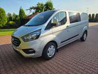 Ford Transit Custom  Ford Transit Custom L2H1 Brygadówka 6 Osobowy/faktura Vat